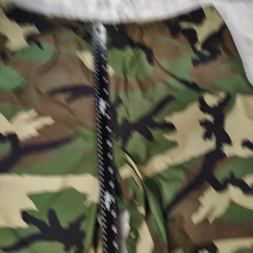 US Military Pants Men Large Short Woodland Rain Pants Gore Extended Cold Weather
